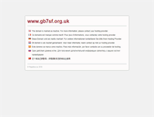 Tablet Screenshot of gb7sf.org.uk